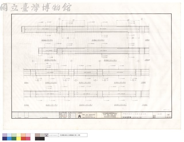 小梁配筋詳圖B1.B2,B40~B43,B40a藏品圖，第1張