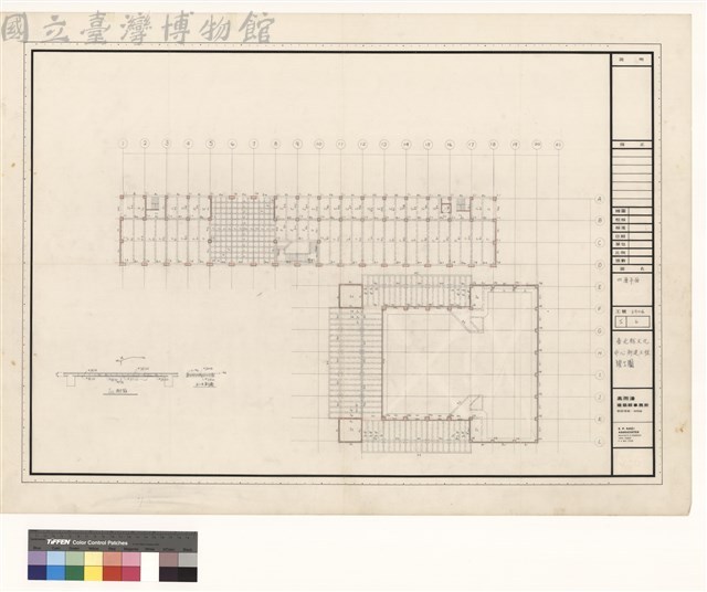 四層平面藏品圖，第1張