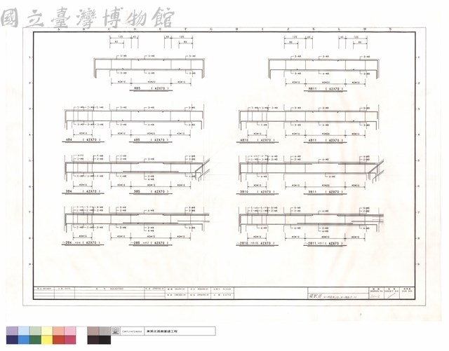 梁配筋4~MB4,10,R~MB5,11藏品圖，第1張