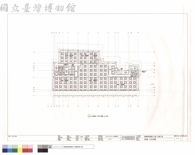 拾參層天花平面圖藏品圖，第1張