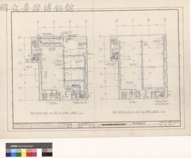 (2'nd, 3'rd PLAN - DUCT & PIPING LAYOUT)藏品圖，第1張