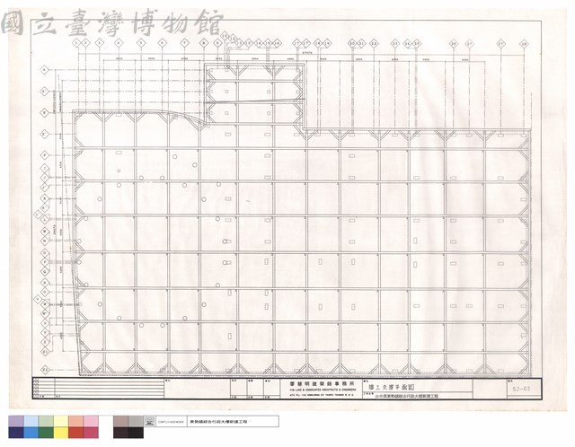 擋土支撐平面圖藏品圖，第1張