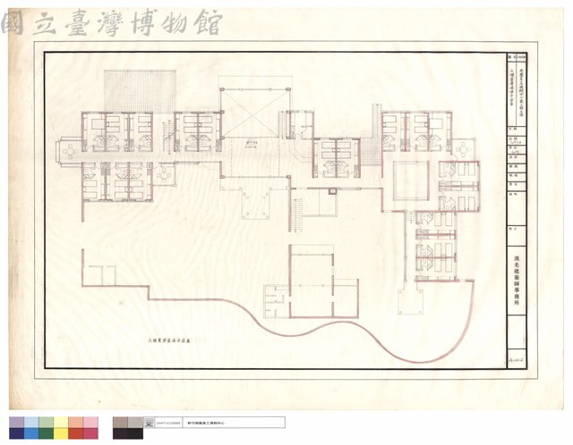 A棟壹層傢俱平面圖藏品圖，第1張