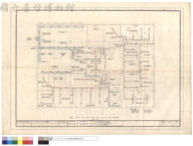 EQUIP AND PIPING AND DUCT LAYOUT FOR BASEMENT藏品圖，第1張