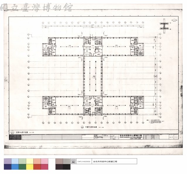 玖層中央棟平面圖藏品圖，第1張