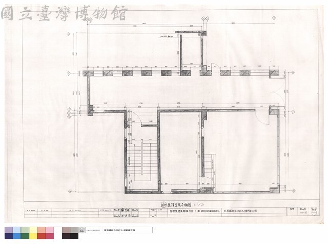 屋頂壹層平面圖藏品圖，第1張
