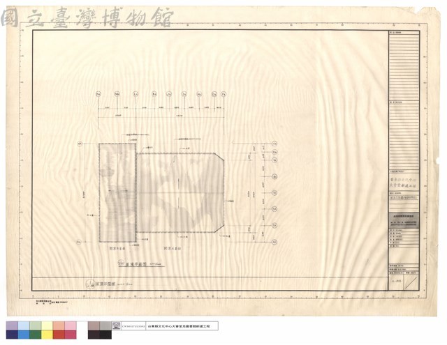屋頂平面圖(強安麗帝鈑)藏品圖，第1張