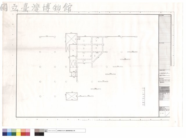 貮樓夾層結構平面圖(圖書館)藏品圖，第1張