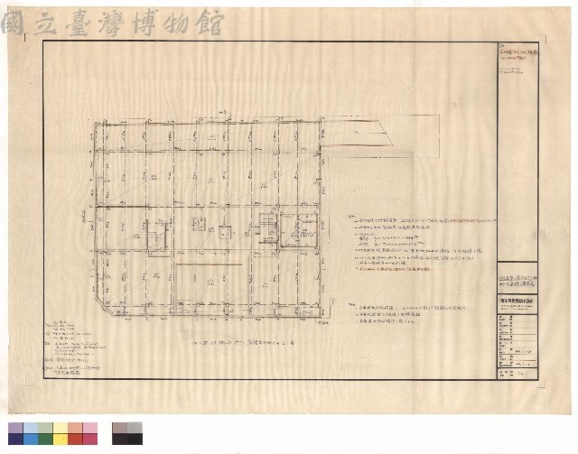 地下室結構平面藏品圖，第1張