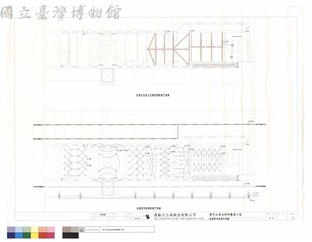 壹層照明設備平面圖藏品圖，第1張