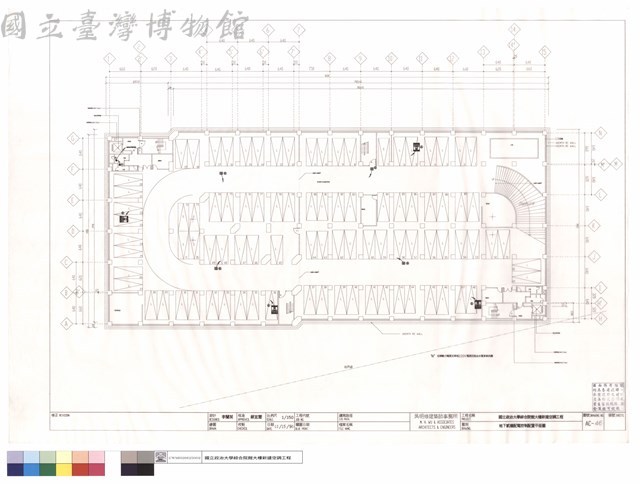 地下貳樓配電控制配置平面圖藏品圖，第1張