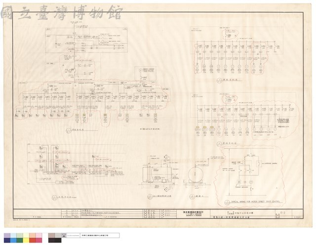 電氣工程-配電單線圖及昇位圖藏品圖，第1張