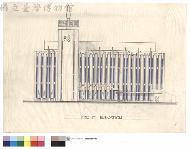 FRONT ELEVATION藏品圖，第1張
