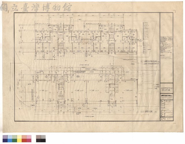 壹層至柒層平面圖藏品圖，第1張