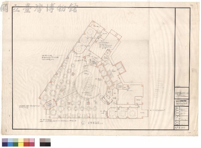 貳層平面(室內)藏品圖，第1張