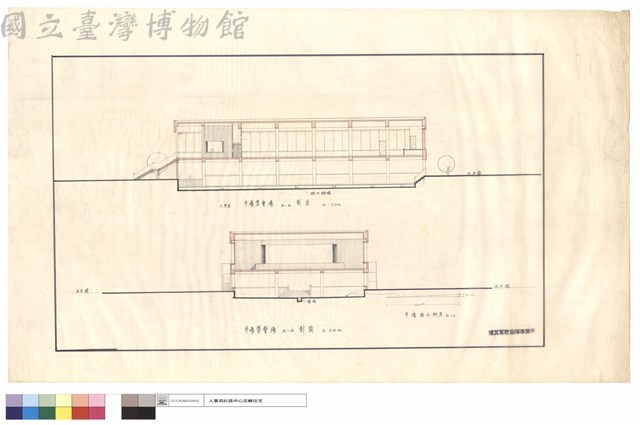 A-A、B-B剖面藏品圖，第1張