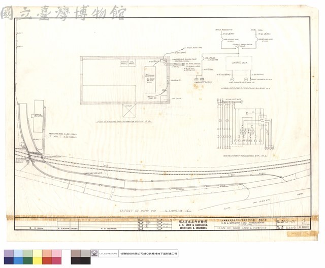 PLAN OF ROOD LAMP & PUMP PIT藏品圖，第1張