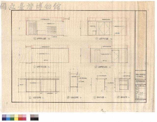 公共走廊裝修圖 立面圖藏品圖，第1張
