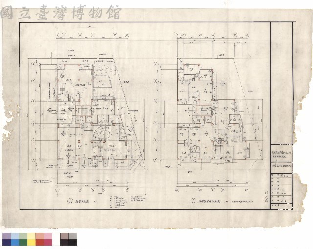 壹至柒層平面圖藏品圖，第1張