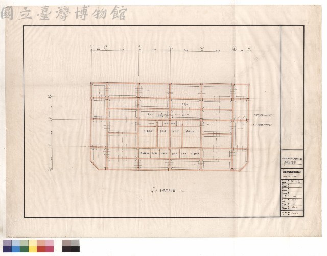 基礎坑平面圖藏品圖，第1張