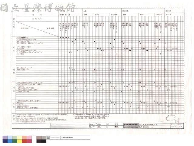 室內粉刷表(一)藏品圖，第1張