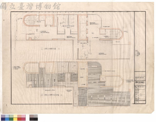 壹層門廳公廁平面圖藏品圖，第1張