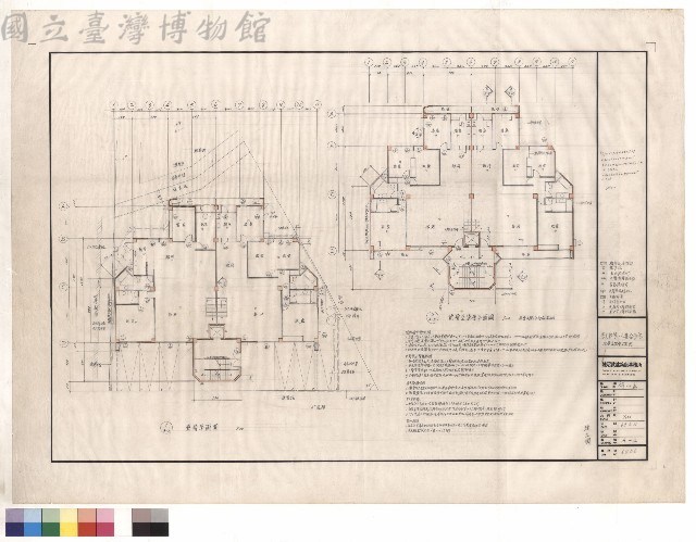 壹層至柒層平面圖藏品圖，第1張