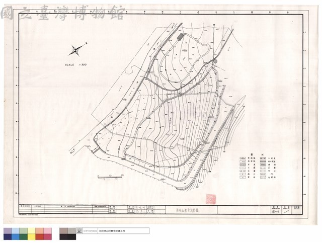 陽明山農舍地形圖藏品圖，第1張