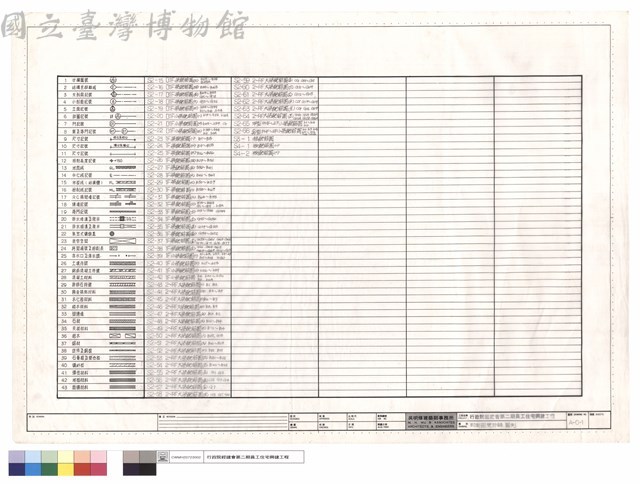 封面圖號目錄、圖例藏品圖，第1張