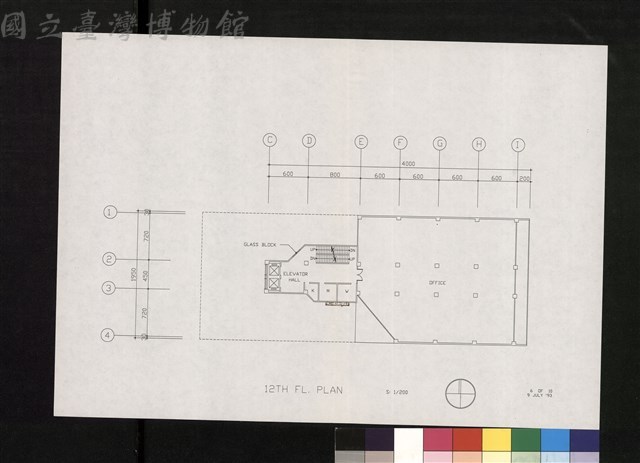 12TH FL. PLAN,6 OF 10藏品圖，第1張