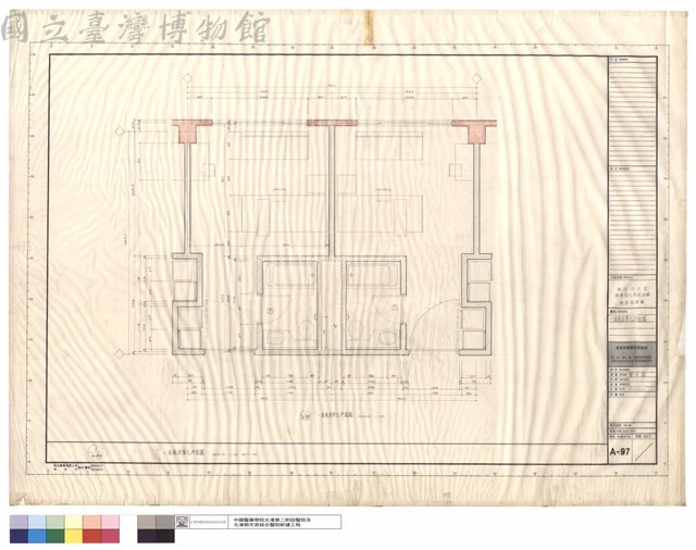 一床病房單元平面圖藏品圖，第1張