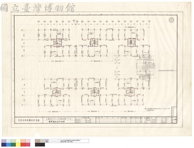 標準層結構平面圖藏品圖，第1張