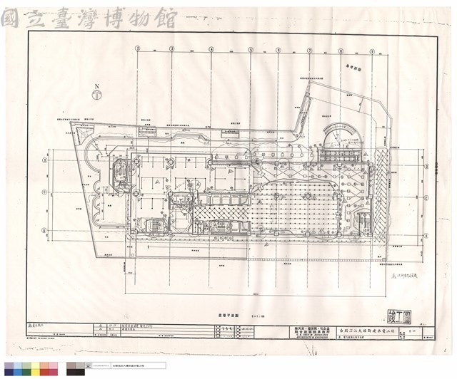 壹層電氣設備工程平面圖藏品圖，第1張