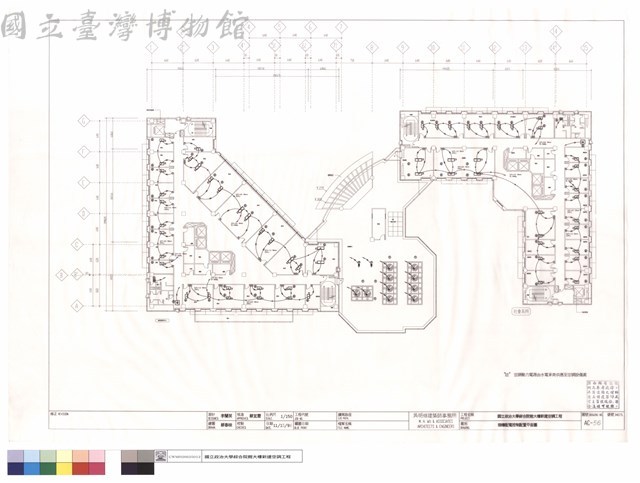 捌樓配電控制配置平面圖藏品圖，第1張