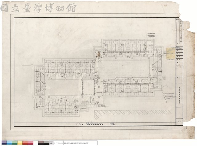 一層照明電氣設備平面圖藏品圖，第1張