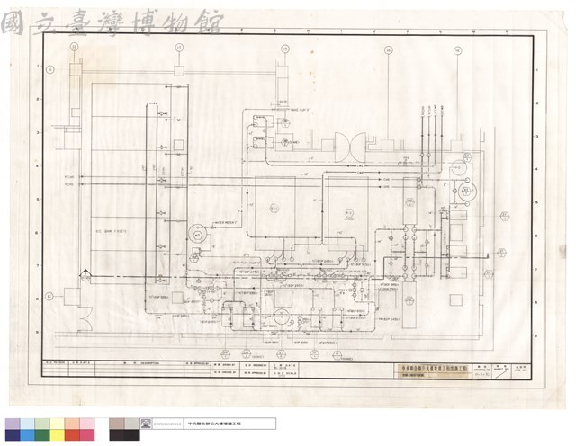 空調主機房平面圖藏品圖，第1張