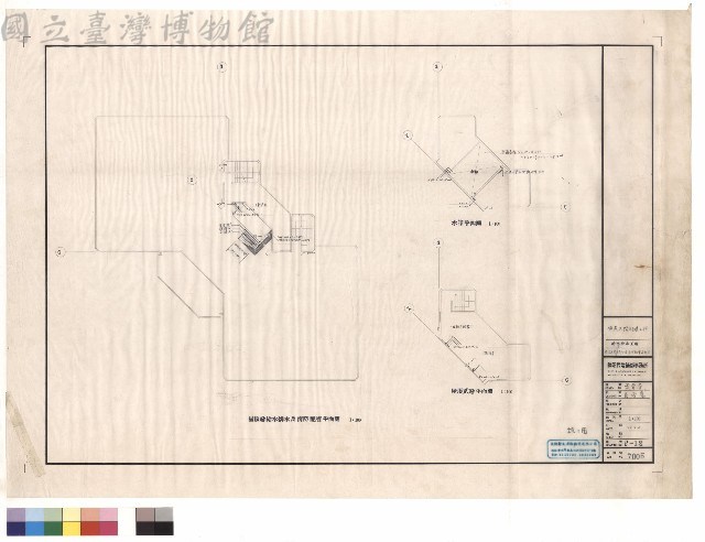 屋頂層給水排水及消防配管平面圖藏品圖，第1張