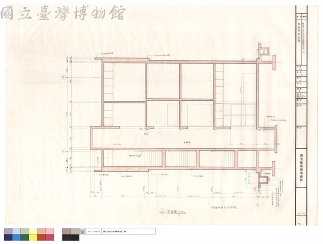 電梯間剖面圖藏品圖，第1張