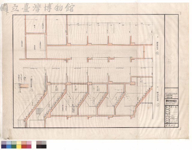 樓梯剖面圖/電梯剖面圖藏品圖，第1張