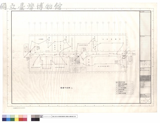 伍層消防設備平面圖藏品圖，第1張