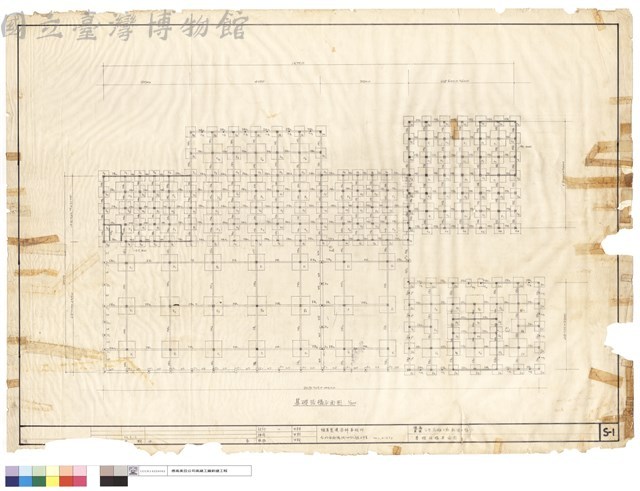 基礎結構平面圖藏品圖，第1張