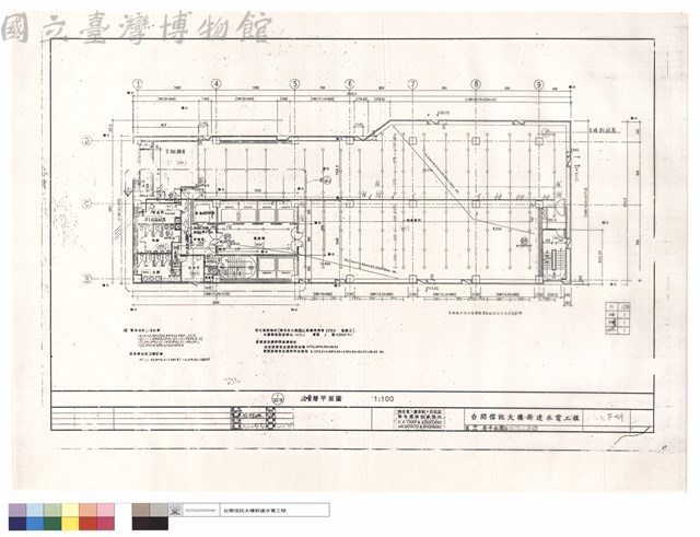 第十一層平面圖自動灑水設備藏品圖，第1張