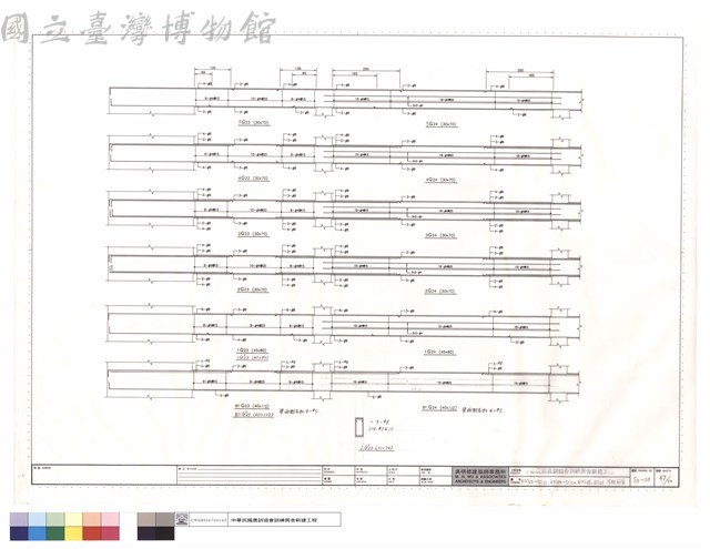 B1G23~5G23,B1G24~5G24,B1G23',2G23'梁配筋圖藏品圖，第1張