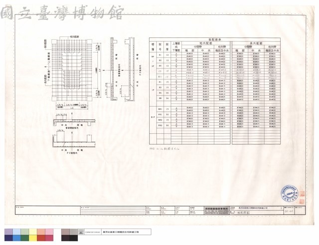 版配筋圖藏品圖，第1張