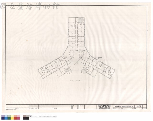 柒樓弱電設備平面圖藏品圖，第1張