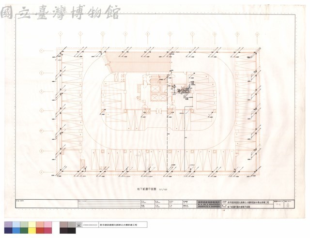 地下貳層污廢水透氣平面圖藏品圖，第1張