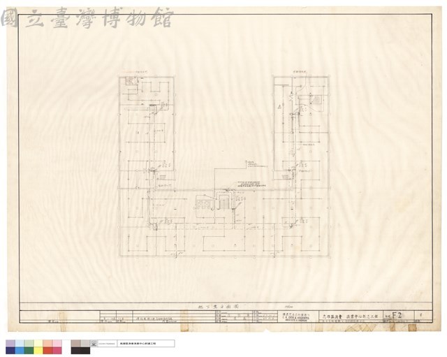 火災自動警報及消防栓設備平面藏品圖，第1張