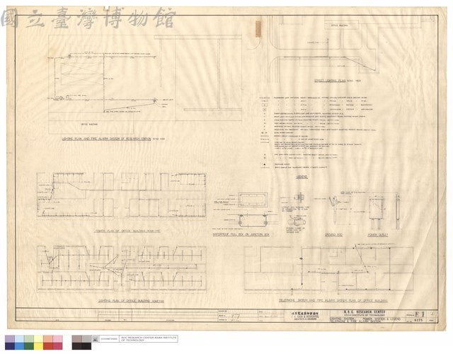 LIGHTING SYSTEM、POWER SYSTEM & LEGEND、TELEPHONE & FIRE ALARM SYSTEM藏品圖，第1張