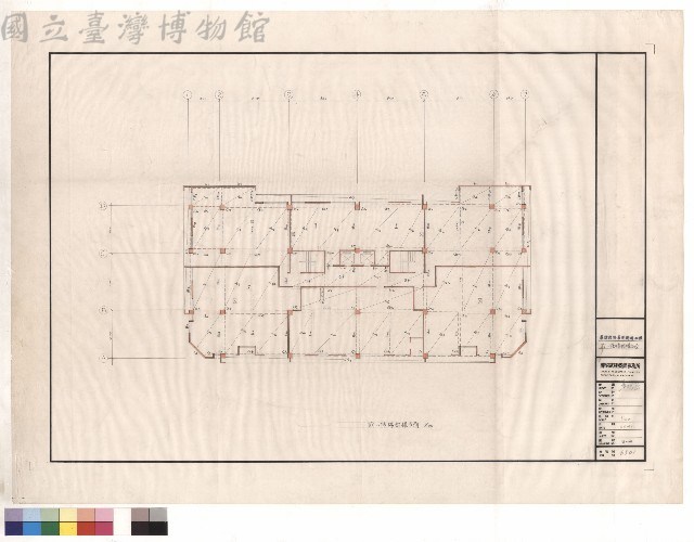 貳~陸樓結構平面藏品圖，第1張