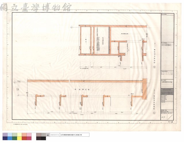 電樓梯間剖面詳圖藏品圖，第1張